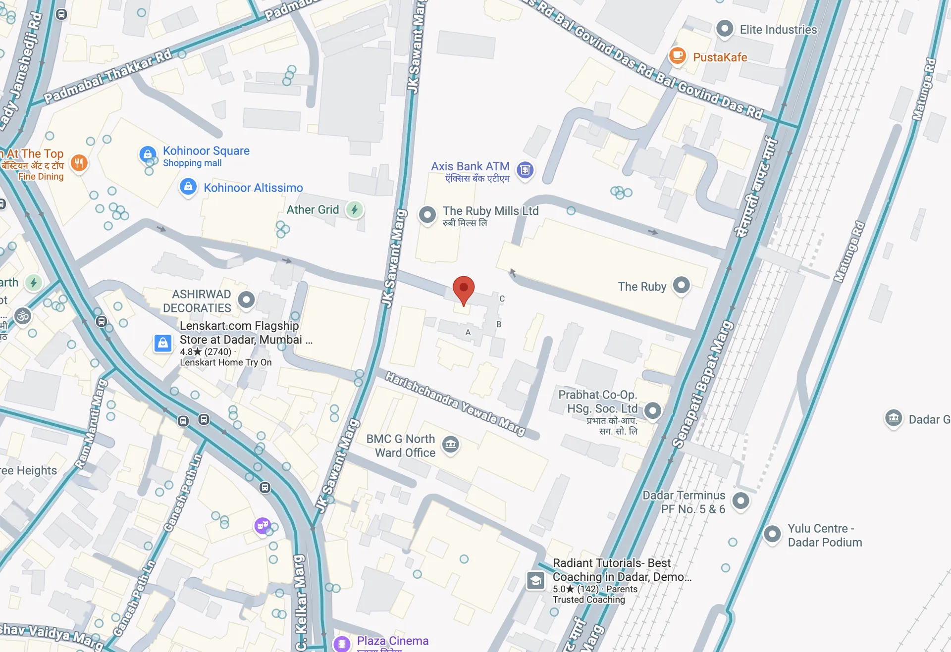 3 BHK Semi Furnished in Indrayani Complex , Dadar West