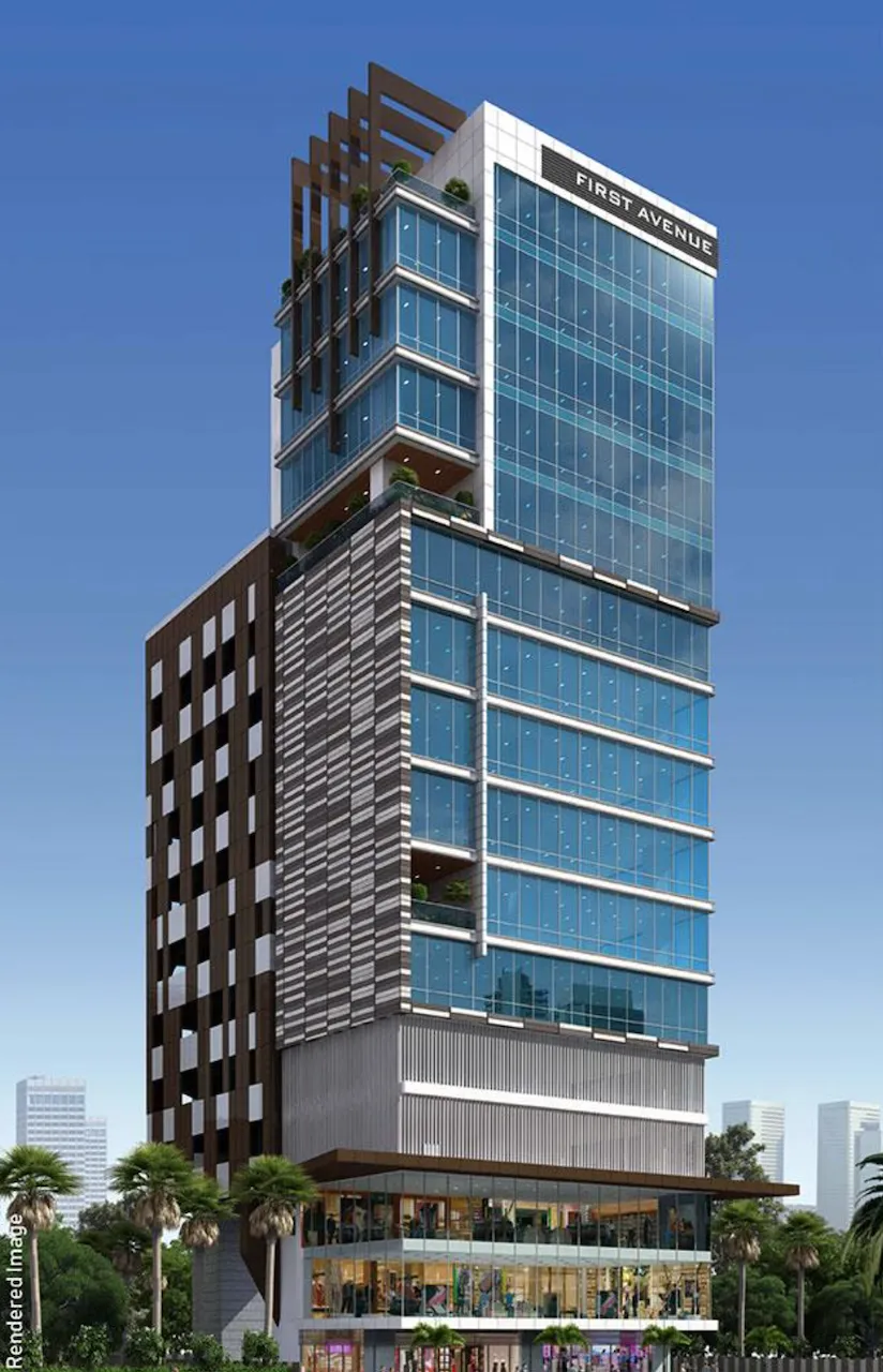 Office Space Semi Furnished in First Avenue , Goregaon West