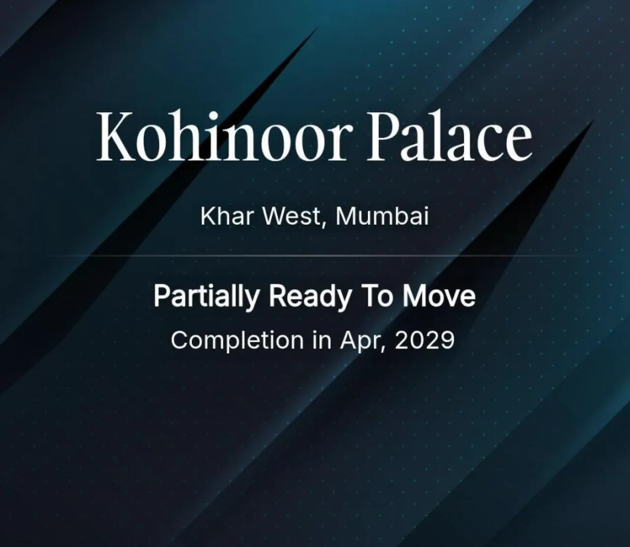 Kohinoor Palace