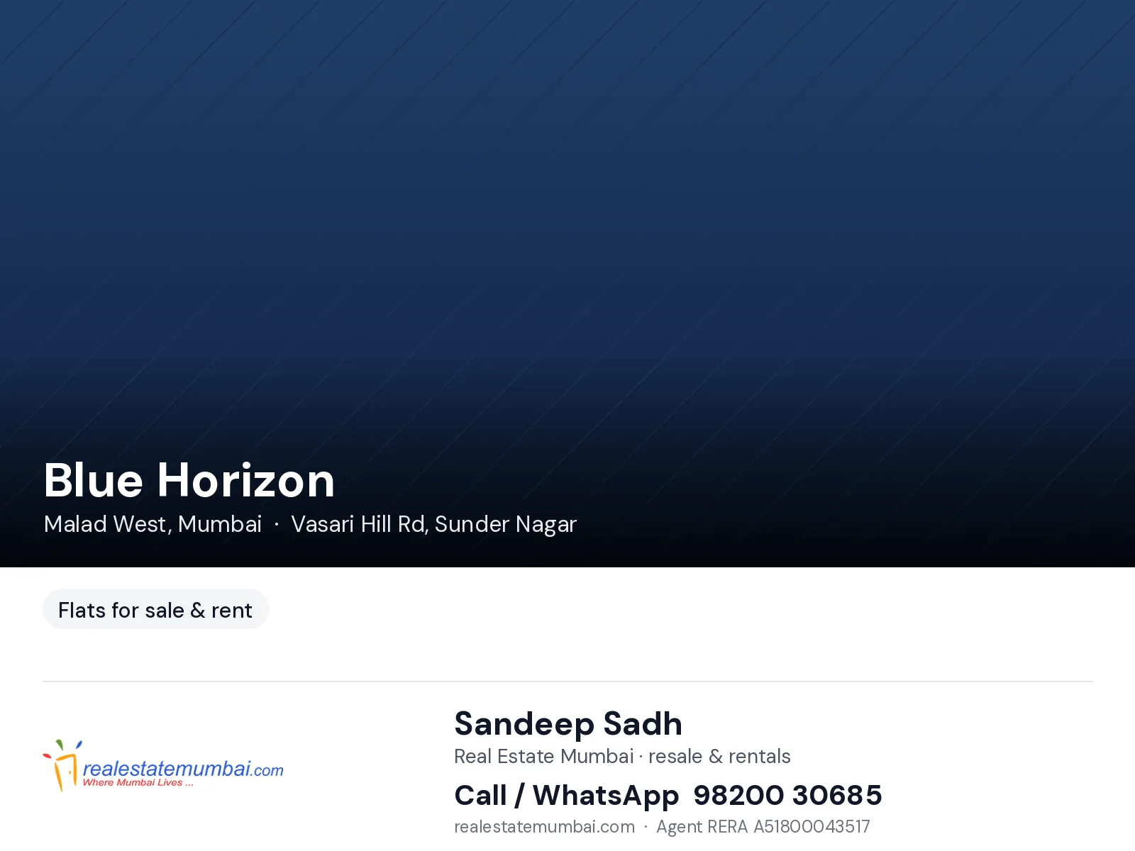Blue Horizon, Malad West — photo 1