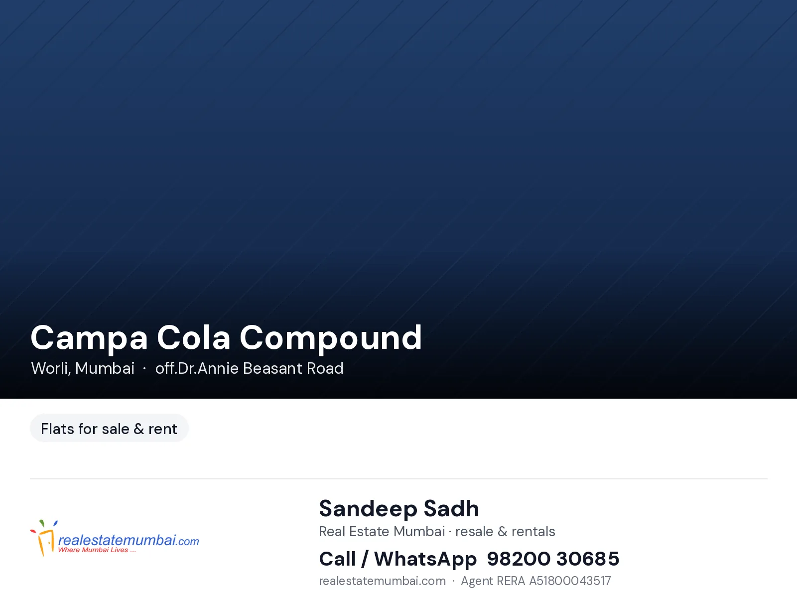 Campa Cola Compound, Worli — photo 1