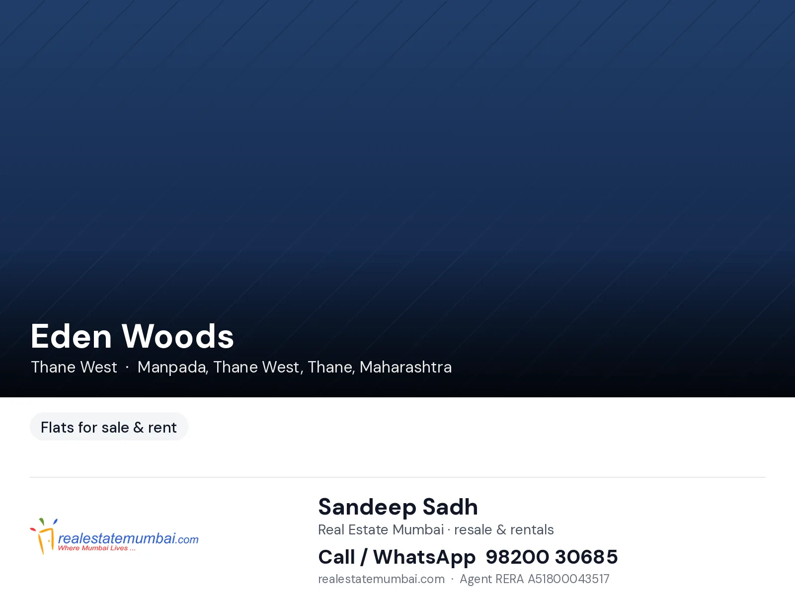 Eden Woods, Thane West — photo 1