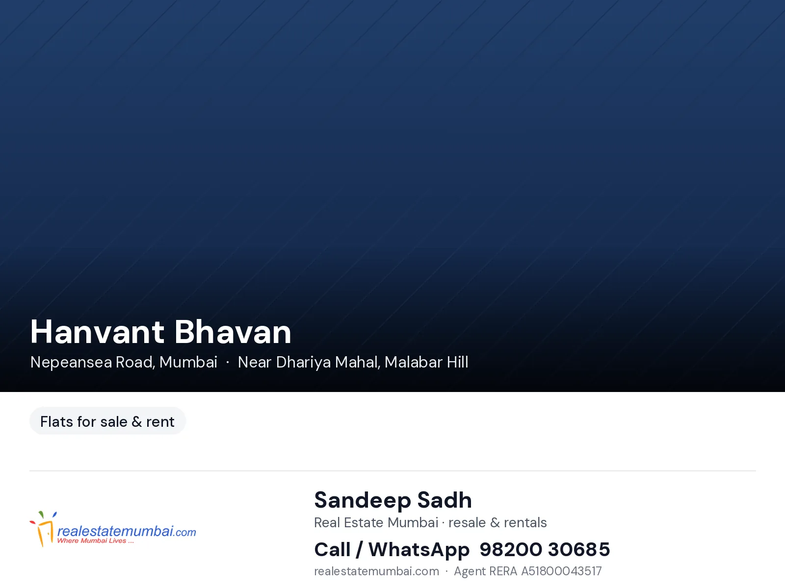 Hanuvant Bhuvan, Nepeansea Road — photo 2