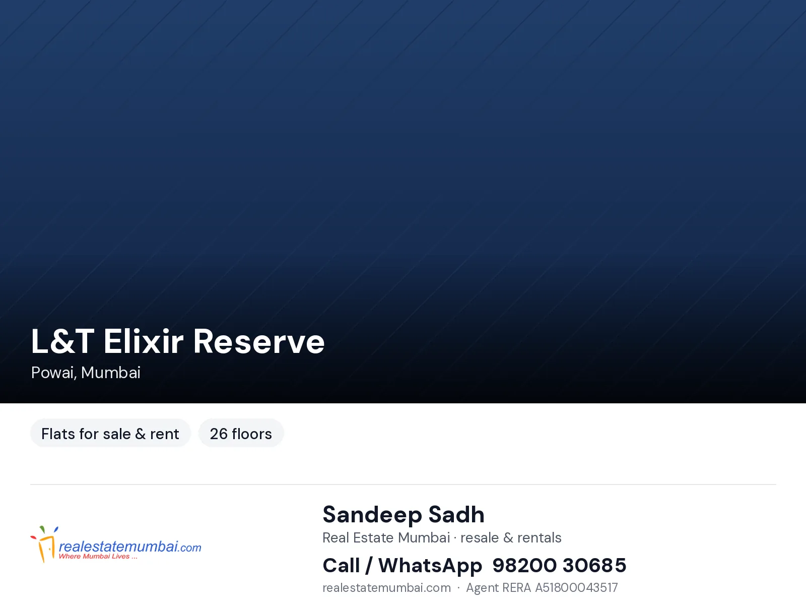 L&T Elixir Reserve, Powai — photo 1