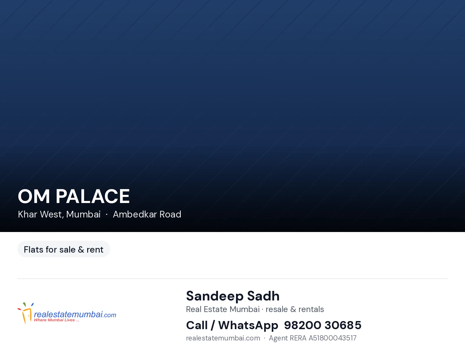 Om Palace, Khar West — photo 1