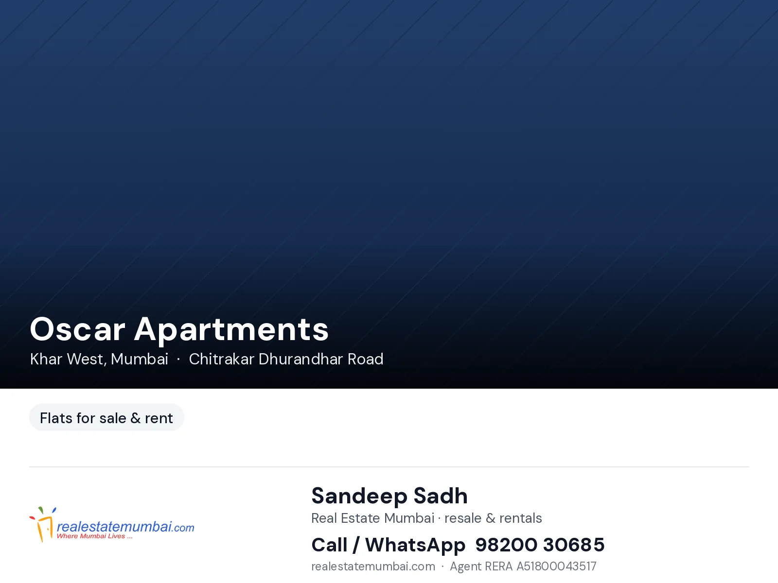 Oscar Apartments, Khar West — photo 1