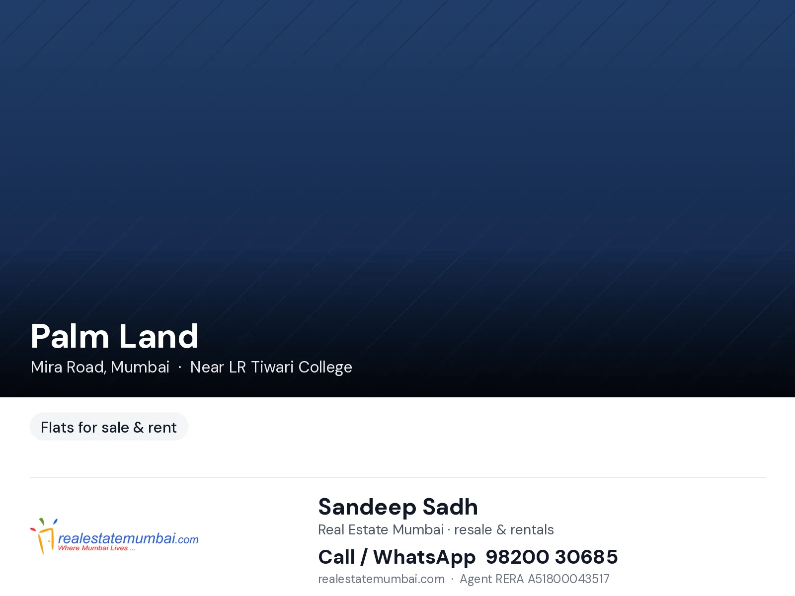 Palm Land, Mira Road — photo 1