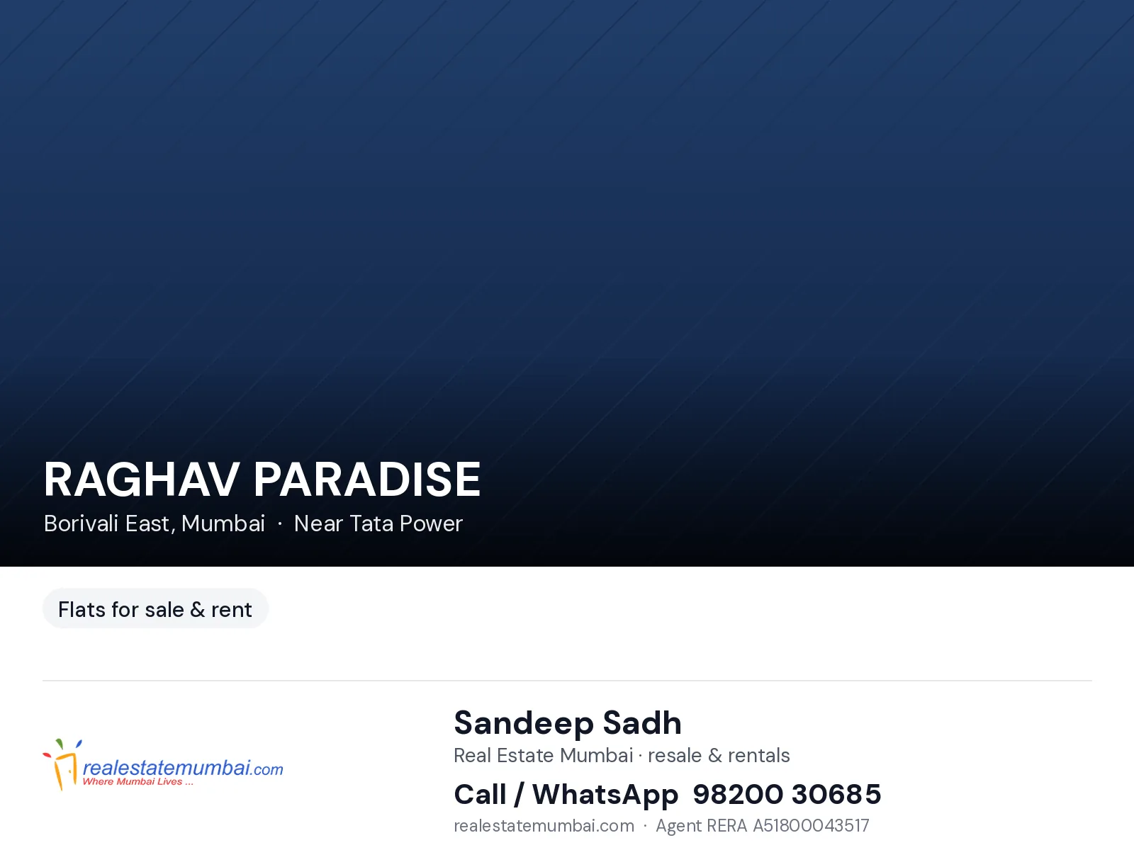 Raghav Paradise, Borivali East — photo 1