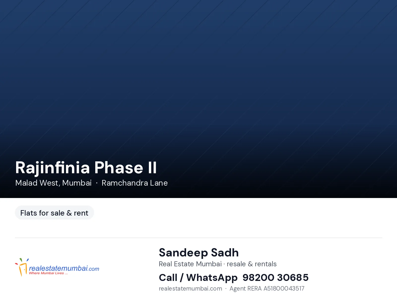 Rajinfinia Phase II, Malad West — photo 1