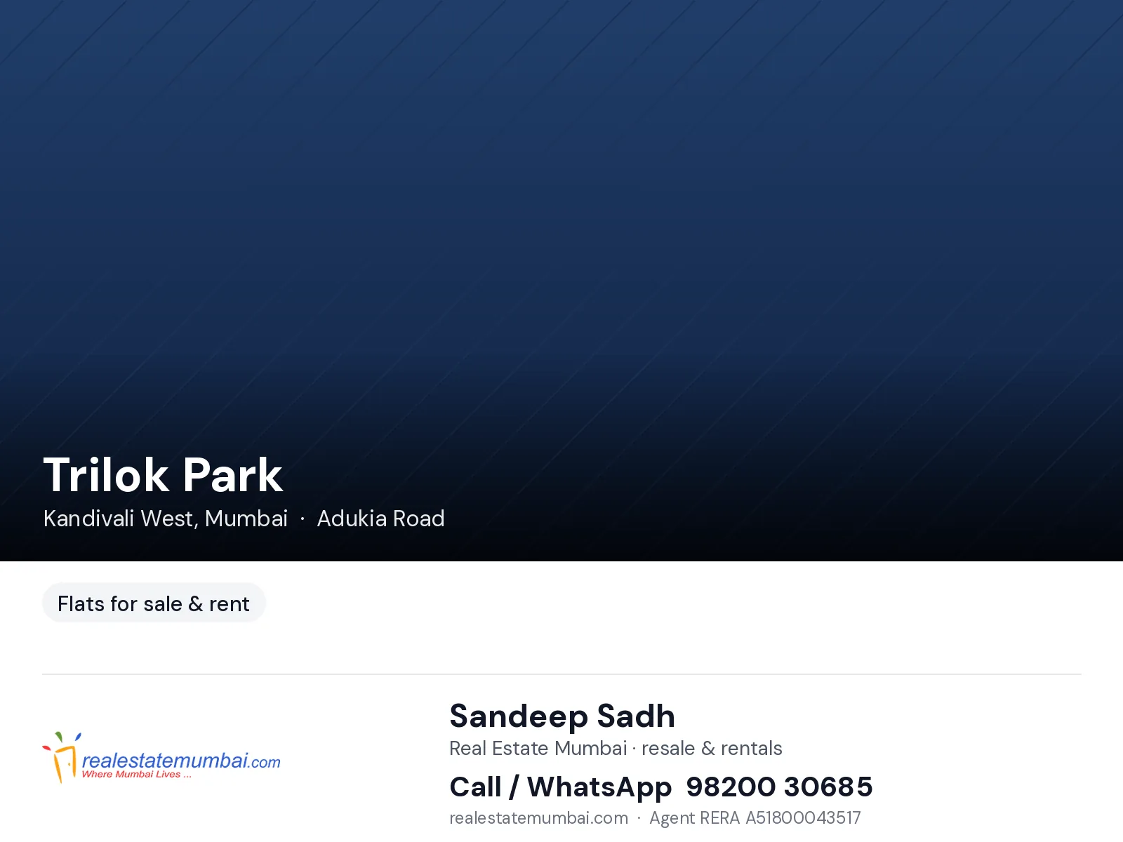 Trilok Park, Kandivali West — photo 1