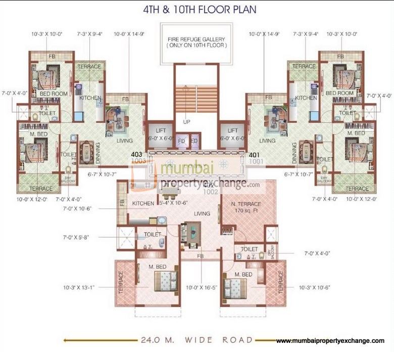 5702 Oth Floor Plan - Sawan Lifestyle, Kharghar