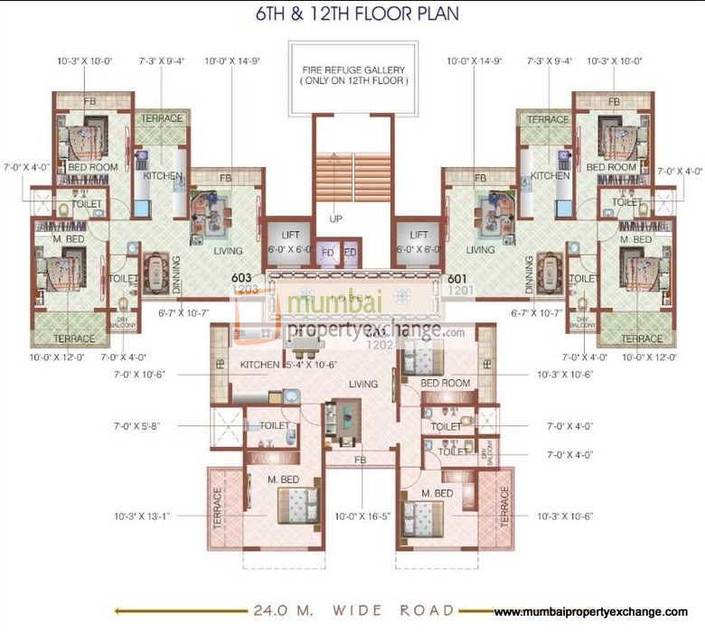 5702 Oth Floor Plan 2  - Sawan Lifestyle, Kharghar