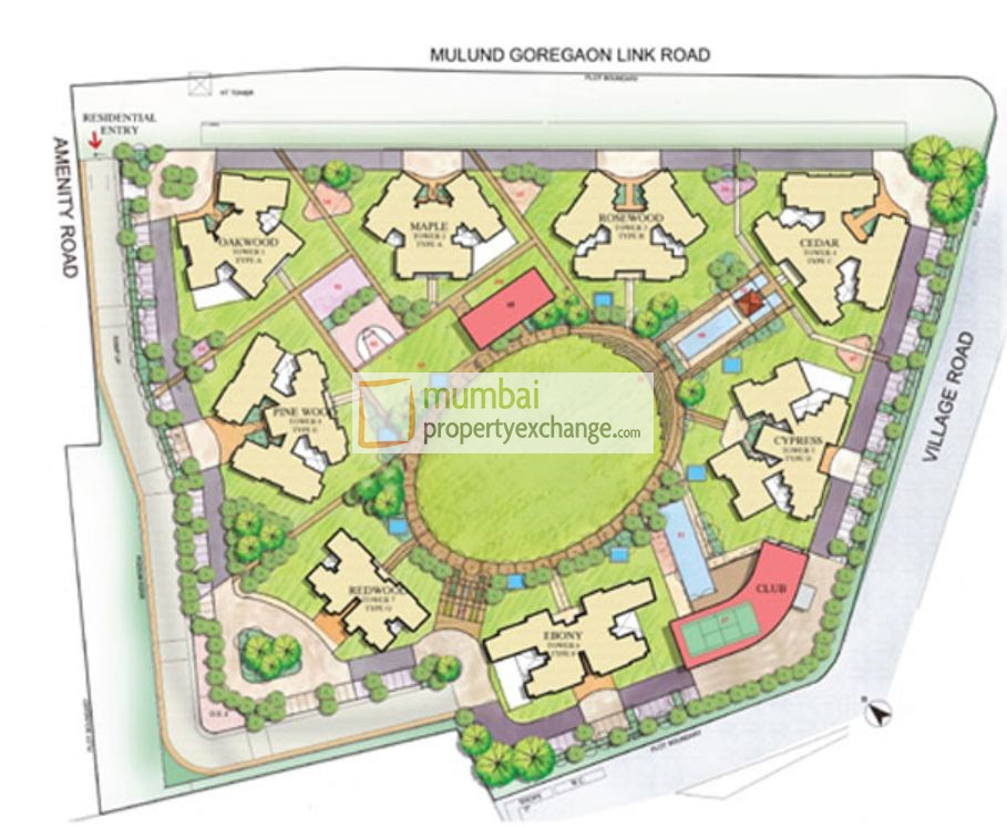 Runwal Greens Cedar — Mulund West (3)