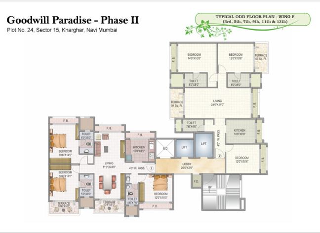 Goodwill Paradise Wing F and G — Kharghar (3)