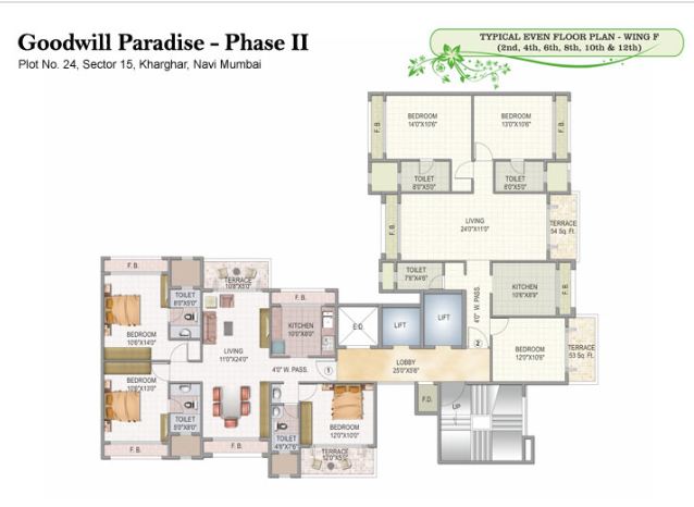 Goodwill Paradise Wing F and G — Kharghar (4)