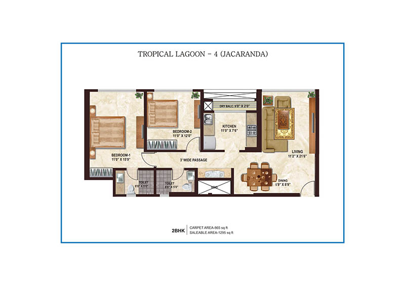 Tropical Lagoon Jacaranda โ Thane West (3)