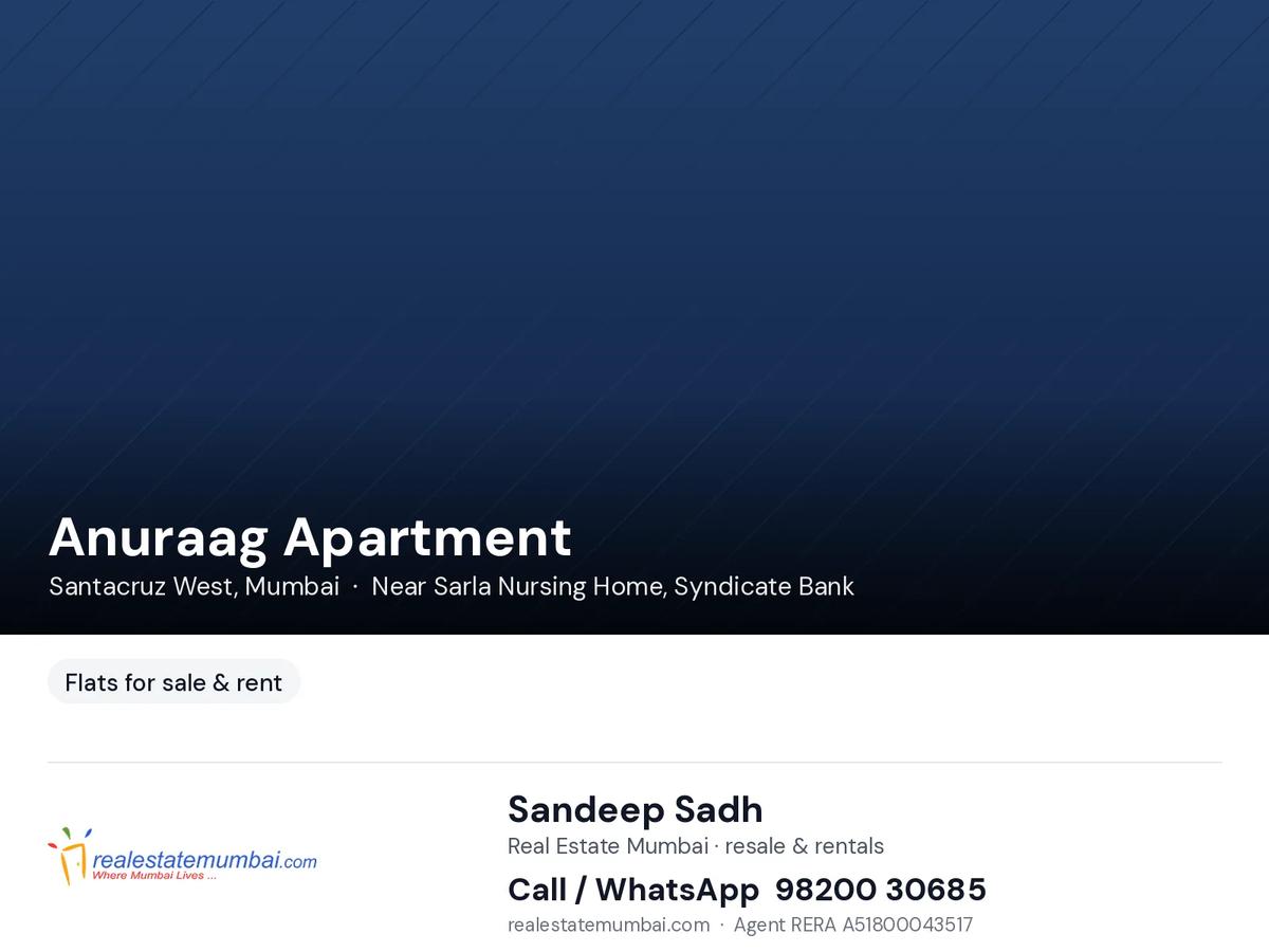 Anuraag Apartment, Santacruz West