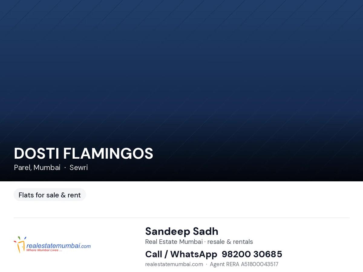 Dosti Flamingos, Sewri