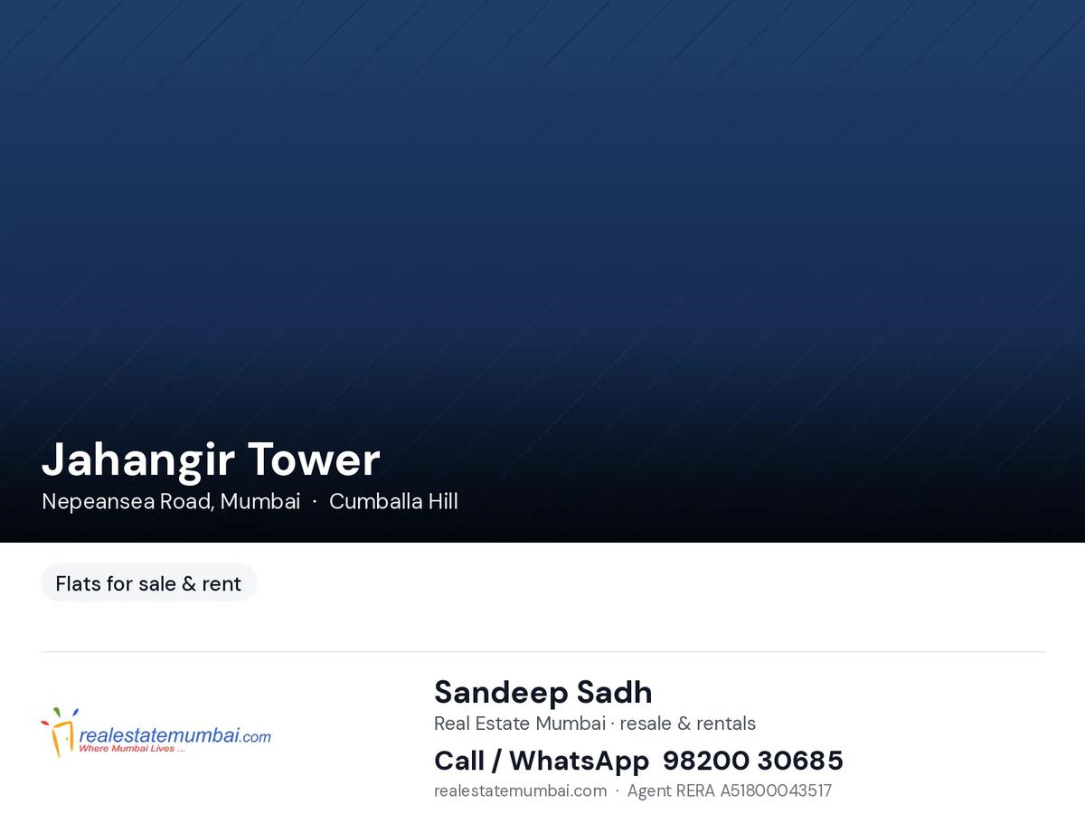 Jahangir Tower, Nepeansea Road