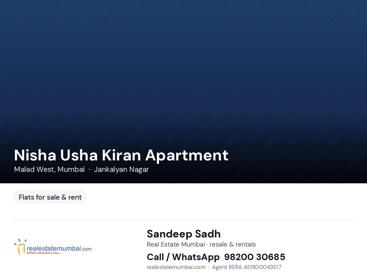Nisha Usha Kiran Apartment, Malad West