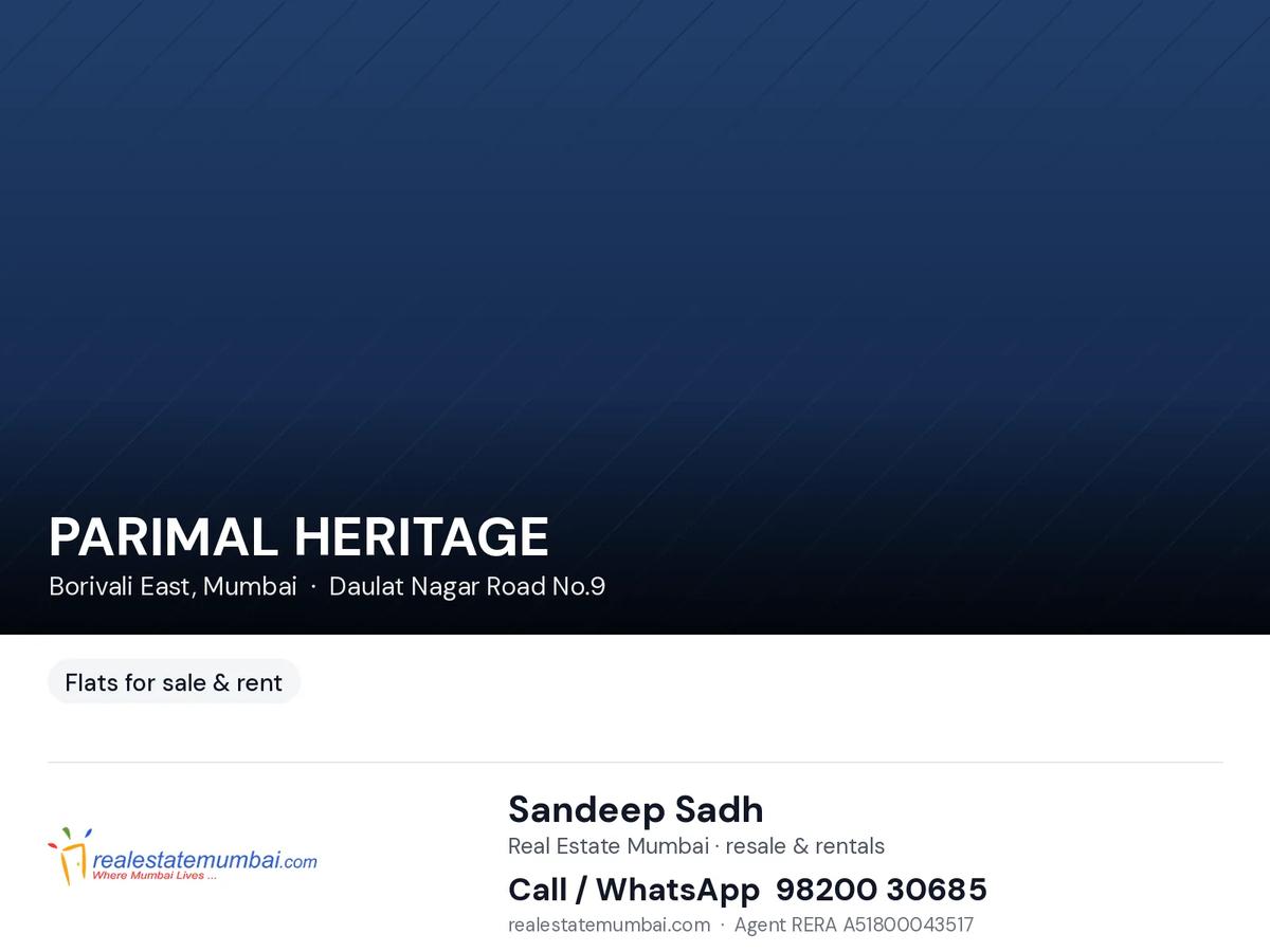 PARIMAL HERITAGE, Borivali East