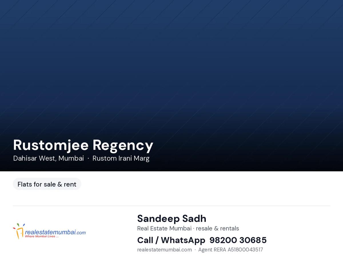 Rustomjee Regency, Dahisar West