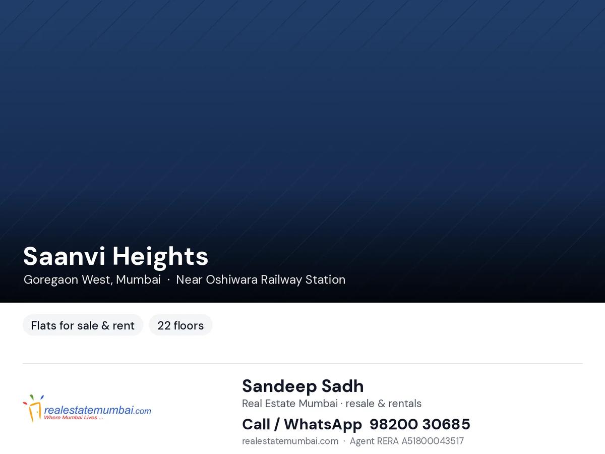 Saanvi Heights, Goregaon West