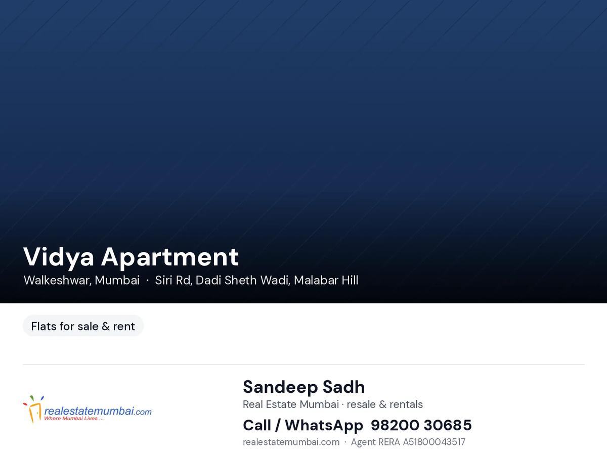 Vidya Apartment, Walkeshwar