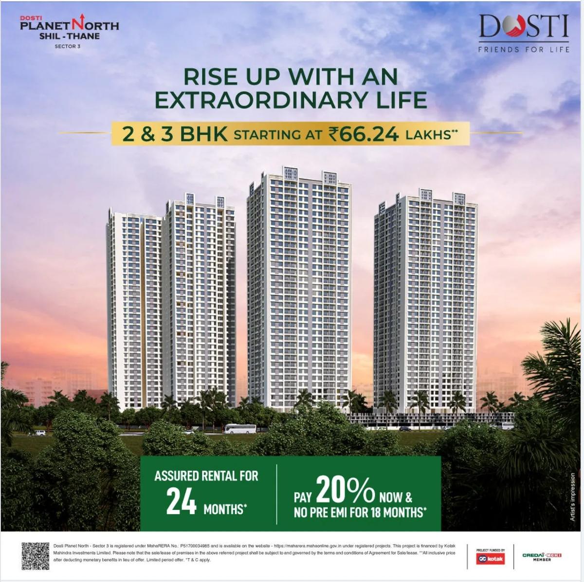 Dosti Planet North - Onyx, Thane West