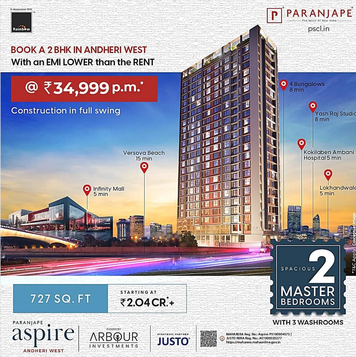 Paranjape Aspire, Andheri West