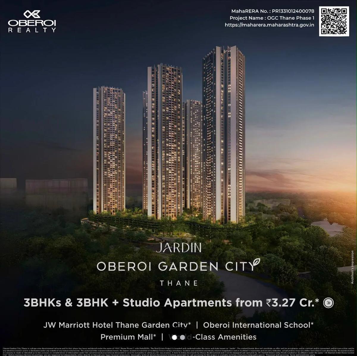 Jardin Oberoi Garden City, Thane West