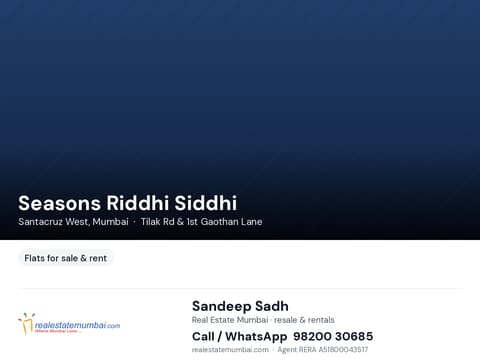 Seasons Riddhi Siddhi