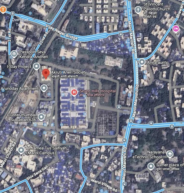 Akruti Aneri Society for rent