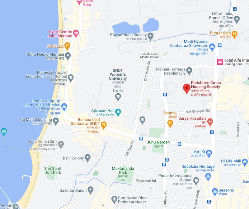 3 Parishram for Rent in Santacruz West