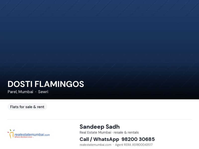 Dosti Flamingos for rent
