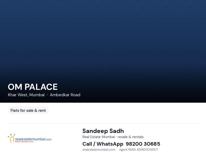 Om Palace in Khar West - Photo 1