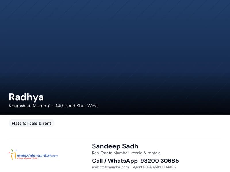 Radhya for rent