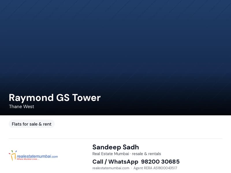 Raymond GS Tower in Thane West - Photo 1