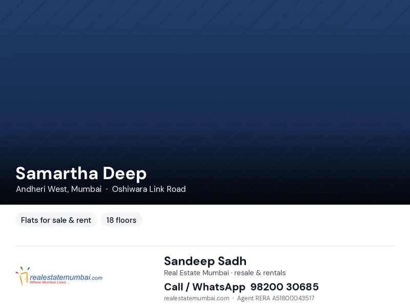Samartha Deep for rent