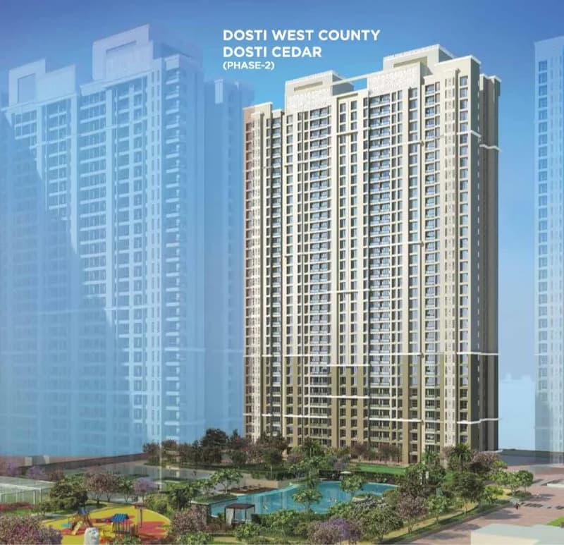 Dosti West County - Dosti Cedar in Thane West - Photo 1