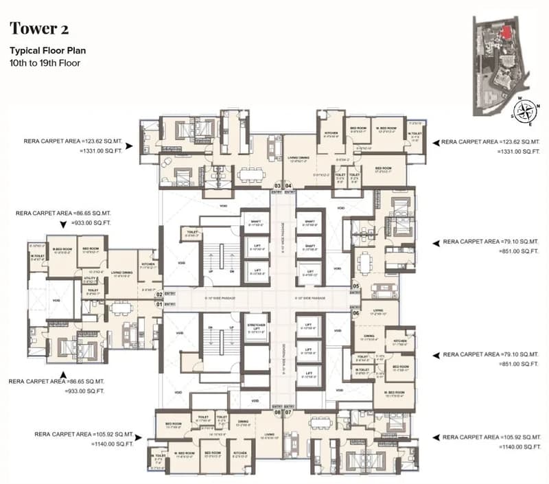 Monte South - Tower B photo 5