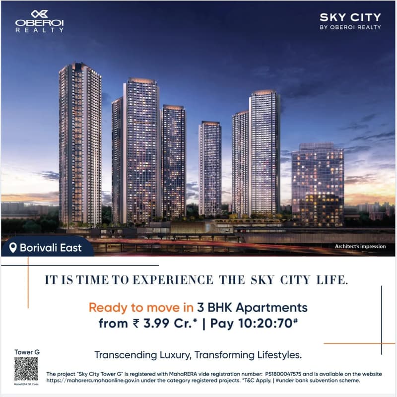 Oberoi Sky City F - G photo 1