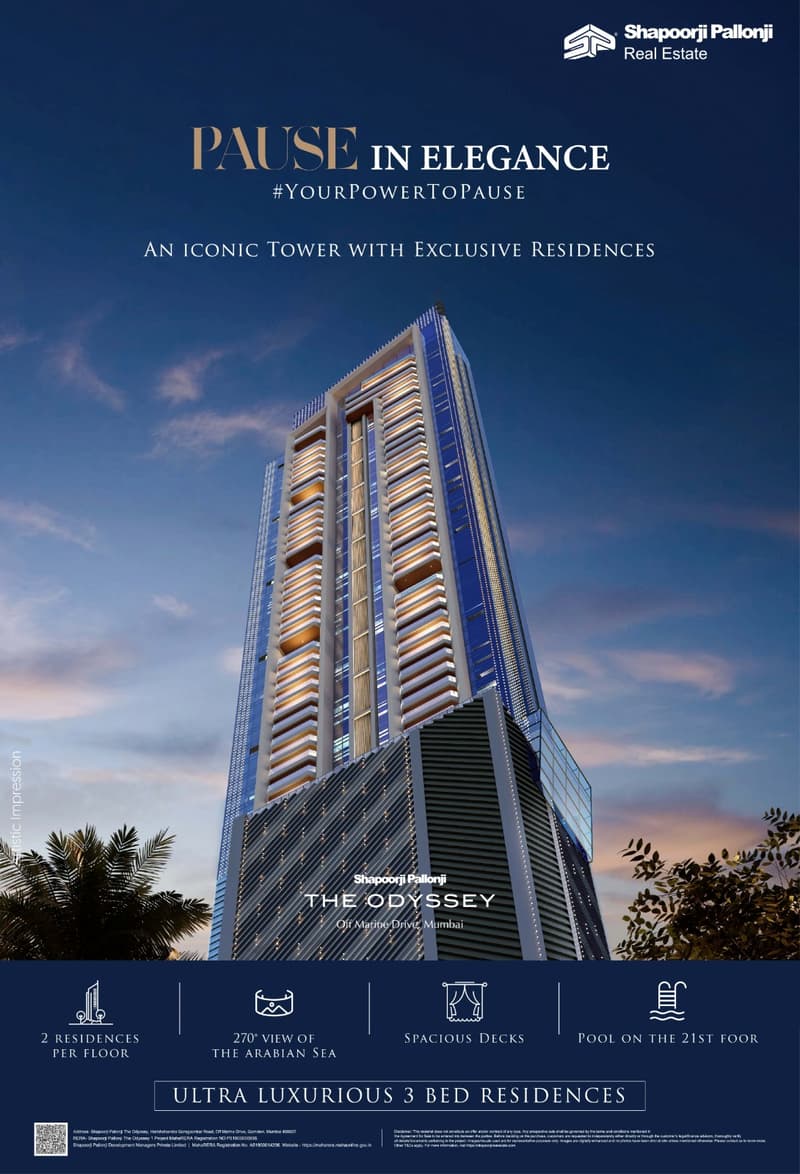 3 The Odyssey for Rent in Girgaon