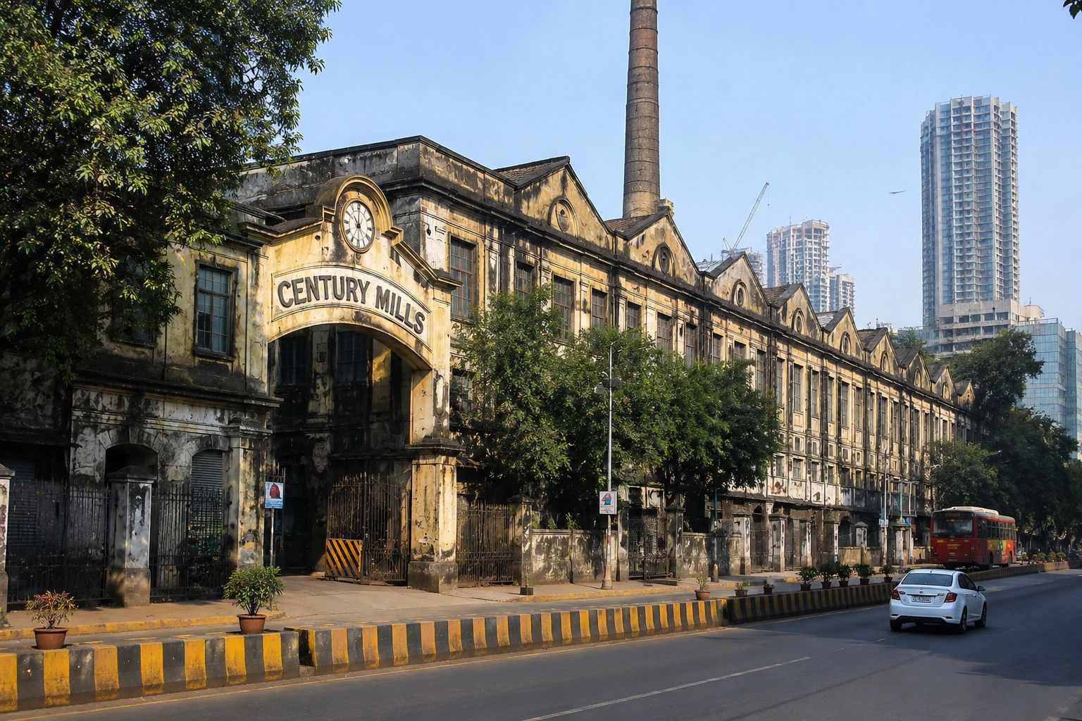 Century Mills Redevelopment Bid Reaches βΉ1,351 Crore