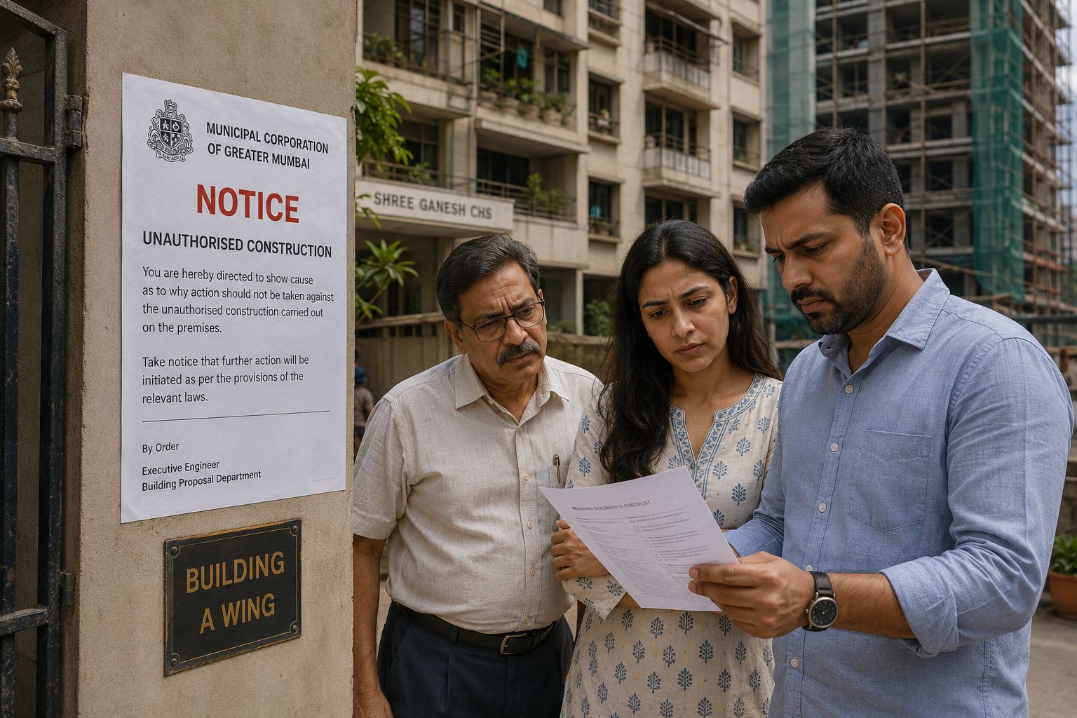 Navi Mumbai Action on Illegal Construction Brings Documentation Into Focus