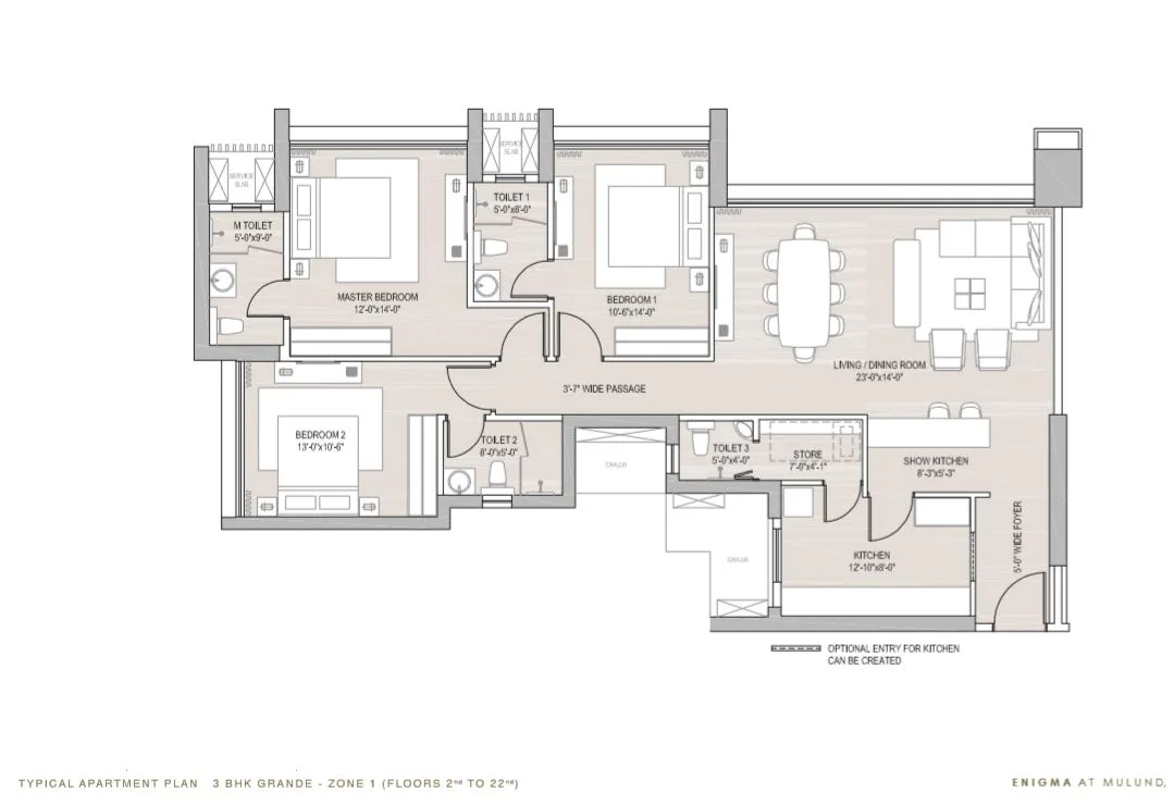 Enigma Towers A And B