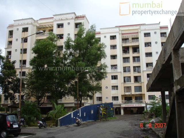 1 BHK Semi-Furnished in Pinewood , Thane West