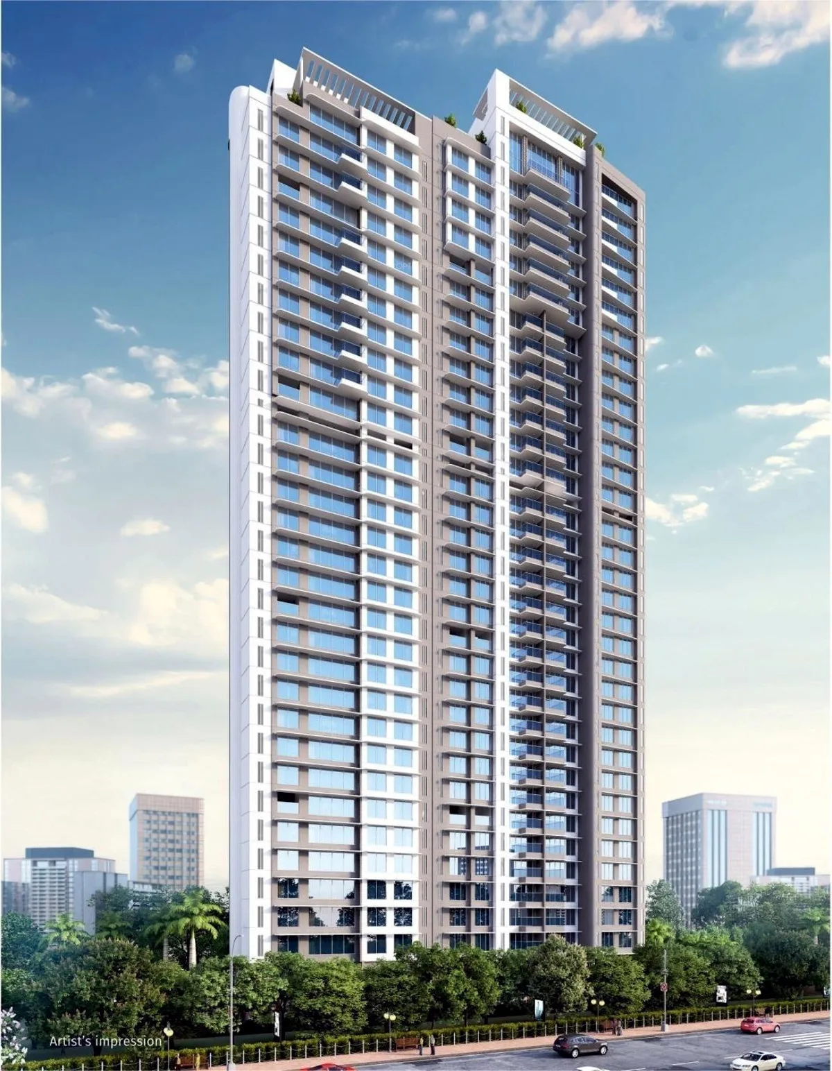 Tridhaatu Kshitij Tower 1