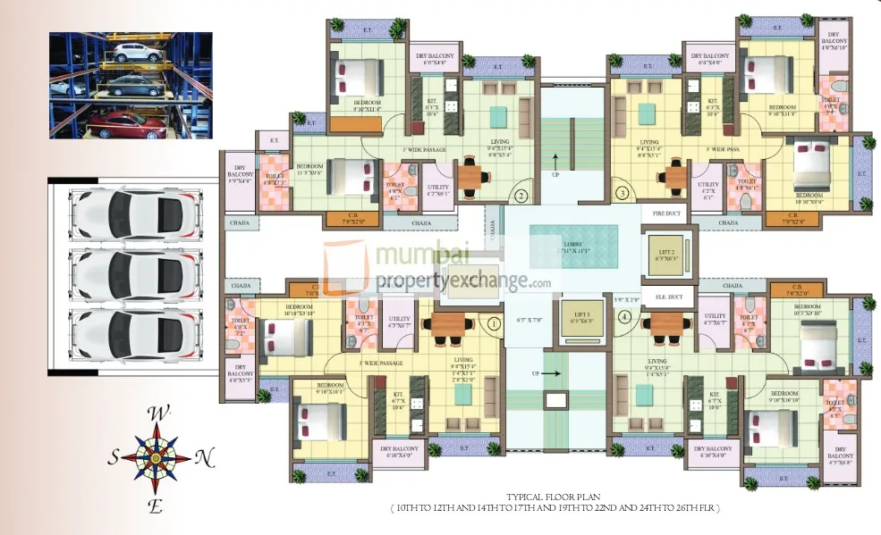 Puneet Kanchanganga Phase 2 Floor 26 To Floor 28
