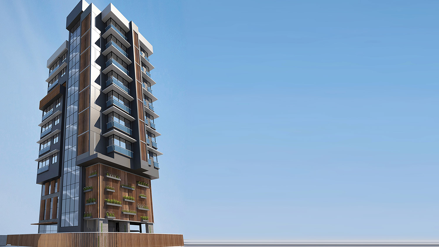 3 BHK Semi-Furnished in Raheja 7 , Juhu